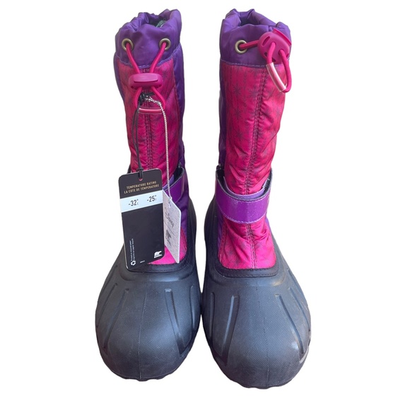 Sorel x Disney Frozen 2 Youth Flurry Snow Boots Sz 7 - Picture 6 of 11